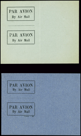 2 feuillets (bleu foncé et bleu clair) de 4 vignet