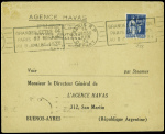 N°288 obl Paris RP Départ (14.6.1934) sur lettre p