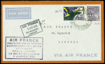 Brésil n°207 + PA31 sur env Air France pour Londre