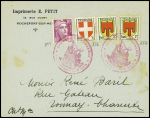 2 lettres de la Grève des postes d'aout 1953 : n°8