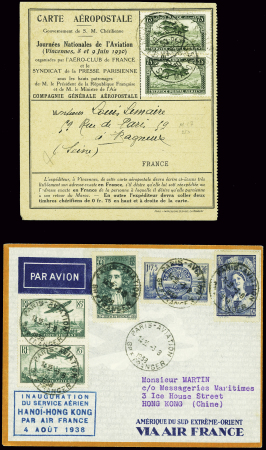 22 premiers vols et meetings (1929 - 1976) dont Fr