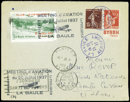 7 plis des meetings de La Baule (1937 - 1939) avec