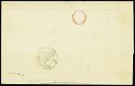 N°44 obl losange de points "LA" + CAD ambulant de 