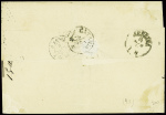 N°48 obl ancre + CAD rond "Ligne U PAQ FR n°4" (18