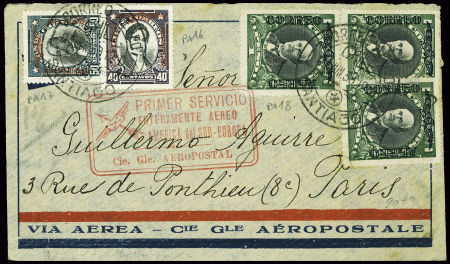 Chili PA16 + PA17 + PA18, 3 pièces obl Santiago su