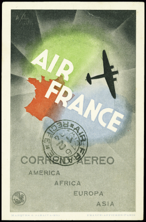 Brésil n°205 + 208 obl Pernambouc sur carte postal