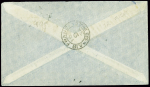 Brésil n°207 + PA31 obl Sao Paulo (24 nov 1934) su