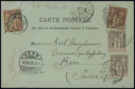 N°85 2 pièces + 87, 2 pièces obl "Longwy Mthe et Melle"