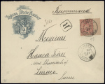 N°98 50c rose, obl CAD "Cannes Alpes MARmes" (1897