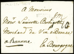 2 lettres : "Montr" + "SM" manuscrit (1764 - ind 1