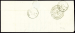 1855-63 20c. COBALT, tied by TORINO 20 SET 55 cds on