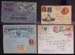 SOUTH AMERICA ca1880-1950, Selection of ca1700 covers