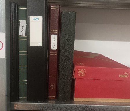 1891-1970, Collections de COLONIES en 4 classeurs et