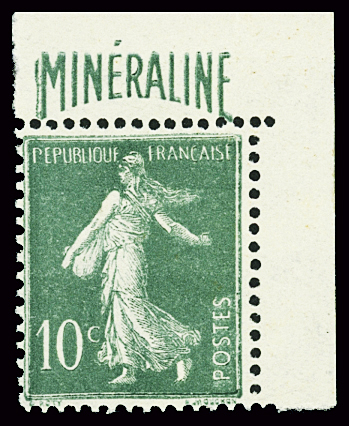 N°188A 10c vert Minéraline, neuf **, TB. Signé Calves