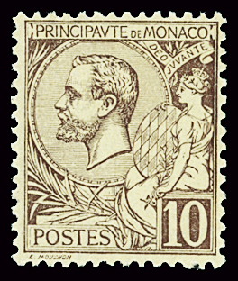 N°14 10c lilas-brun sur jaune, neuf **, TB