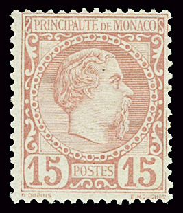 N°5 15c rose, neuf *, TB