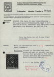 Type 30 A2/LO, gut gerandet mit gekreuzter blauer Aargauer