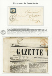 FAVERGES 1825-1860, Douze lettres sur 7 pages d'exposition