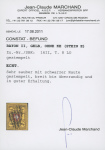 Type 8 E/LO enormrandig, mit schwarzer Raute, Befund