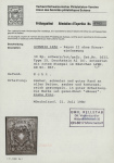 Type 15 A1/O, meistens gut gerandet, entwertet mit