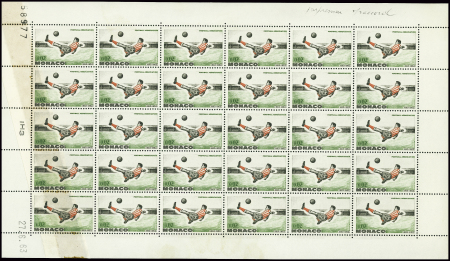 N°621 FOOT 2c Stade de Wembley, variété impression