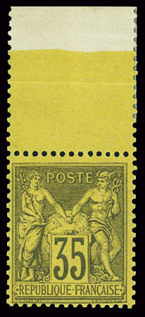 N°93 neuf **. Rare grand luxe. Le timbre est fraîcheur