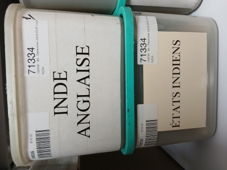 INDIA AND INDIAN STATES : ca1880-1980 Selection in