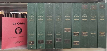 1849-2024, Collection de FRANCE en 9 albums, neuf à