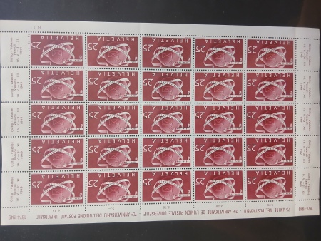 1860-1980, Divers timbres neufs et oblitérés sur cartes