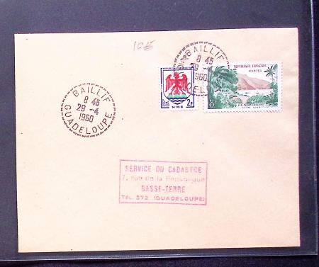 1950-1975, Important lot de 500 lettres période timbres de France