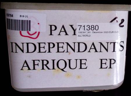 Pays indépendants d'Afrique  (hors communauté française).