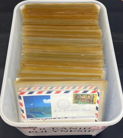 Océanie - Polynésie. 370 lettres périodes 1950 - 2000env.