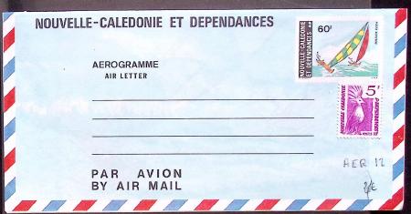 Nouvelle Calédonie. 380 lettres majorité 1950-1980