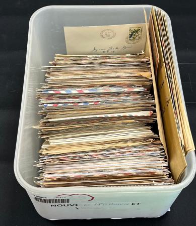 Nouvelle Calédonie 1915-2000env. 300 lettres avec affranchissements