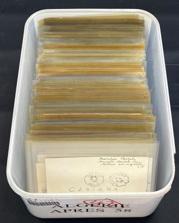 1958+ 280 lettres après 1958 dont cachets à date