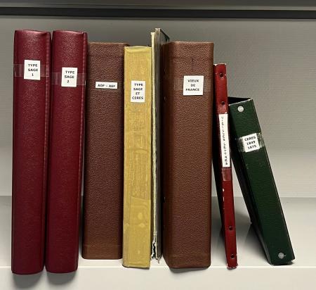 1849-1960, Jolie exposition au type sage en 2 albums