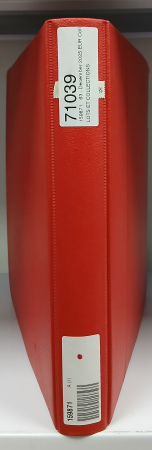 1849-1874, Album contenant 86 lettres avec toutes de