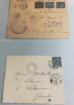 1878-1900, Douze lettres, correspondance d'armées