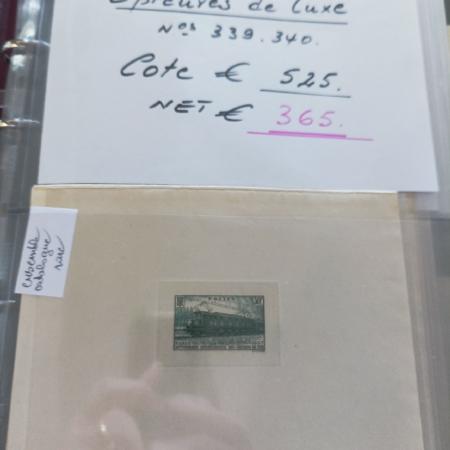 Sympathique ensemble de +135 épreuves de luxe en 2