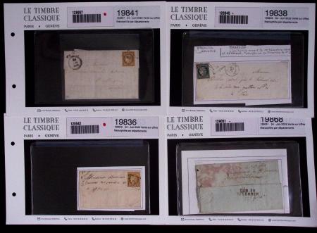 AVEYRON 1796-1871, Jolie sélection de 21 lettres de