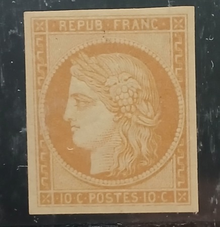 1849-1901, Sélection de timbres neufs dont n°1f, 3f,