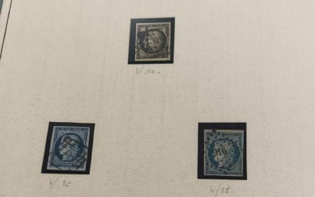 1849-1944, ensemble de timbres et de lettres FRANCE