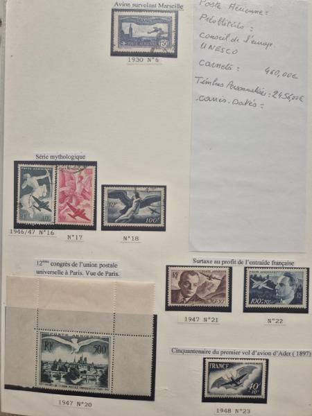 1939-2014, 14 classeurs dont belle partie de faciale