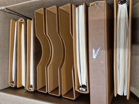 1865-1980, Bel ensemble de timbre fiscaux en 6 albums