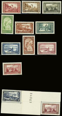 N°119/134 Paysages de la Principauté, série complète