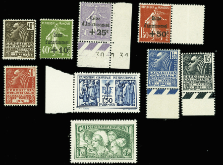 Année complète 1931Numéros 269 à 277 neuf ** TB