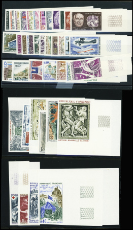 N°1542/1581 année complète 1968  40 valeurs bdf ne