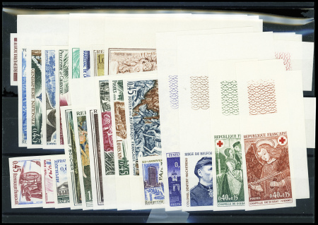 N°1621/1662 année complète 1970  42 valeurs bdf ne