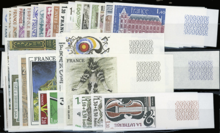 N°2028/2072 année complète 1979  47 valeurs bdf ne