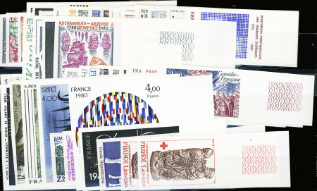 N°2073/2117 année complète 1980  43 valeurs bdf ne